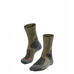 Skarpetki Falke TK1. Zielone skarpety Falke, bez wzorów, z elastanu. Za 167.00 zł.