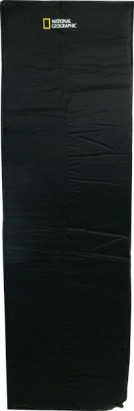 Samopompująca mata do spania National Geographic 183 x 51 x 2 cm czarna. Czarne piżamy NATIONAL GEOGRAPHIC, bez wzorów, z poliesteru, bez ramiączek. Za 92.79 zł.