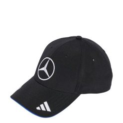 Czapka Mercedes-AMG Petronas Formula One Team Kimi Antonelli. Niebieskie czapki z daszkiem Adidas, z aplikacjami, z materiału. Za 199.00 zł.