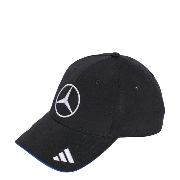 Czapka Mercedes-AMG Petronas Formula One Team Kimi Antonelli. Niebieskie czapki z daszkiem Adidas, z aplikacjami, z materiału. Za 199.00 zł.