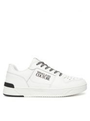 Versace Jeans Couture Sneakersy 78YA3SJ5 Biały. Białe buty sportowe casual Versace Jeans Couture, bez wzorów, z jeansu, bez zapięcia. Za 959.99 zł.