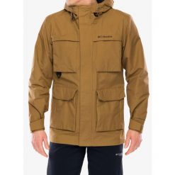 Kurtka przeciwdeszczowa męska Columbia Landroamer II Jacket. Brązowe kurtki Columbia, m, bez wzorów, bez kaptura. Za 529.99 zł.