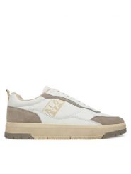 Napapijri Sneakersy Dust NP0A4IQZ Biały. Białe buty sportowe casual Napapijri, bez wzorów, ze skóry, bez zapięcia. Za 369.99 zł.