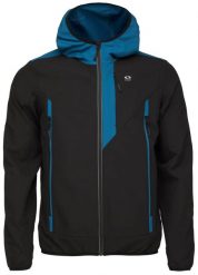 Męska kurtka softshell Loap Ursun czarna. Czarne kurtki LAP, na jesień, m, bez wzorów, z elastanu, bez kaptura. Za 306.99 zł.