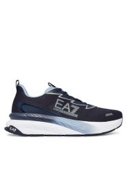 EA7 Emporio Armani Sneakersy 7X000603 AF22914 MZ869 Granatowy. Niebieskie buty sportowe casual EA7 Emporio Armani, bez wzorów, z materiału, bez zapięcia. Za 859.99 zł.