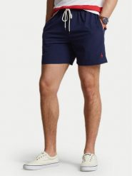 Polo Ralph Lauren Szorty kąpielowe 710907255001 Granatowy Regular Fit. Niebieskie kąpielówki Polo Ralph Lauren, m, bez wzorów, z syntetyku. Za 339.99 zł.
