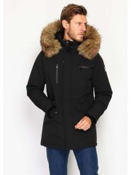 William de Faye Kurtka zimowa w kolorze czarnym rozmiar: 46. Czarne kurtki William de Faye, na zimę, bez wzorów, bez kaptura. Za 304.99 zł.