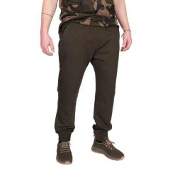 Spodnie Wędkarskie Dresowe Fox Lw Khaki Joggers. Brązowe joggery i bojówki FOX, bez wzorów, z dresówki. Za 152.99 zł.