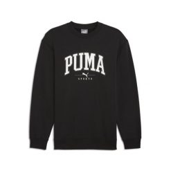 Męska bluza PUMA SQUAD PUMA Black. Czarne bluzy Puma, l, bez wzorów, z gumy, bez kaptura. Za 184.99 zł.