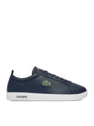 Lacoste Sneakersy C-COURT BASE 48SMA0112_092 Granatowy. Niebieskie buty sportowe casual LACOSTE, bez wzorów, ze skóry, bez zapięcia. Za 379.99 zł.