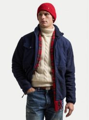 Polo Ralph Lauren Kurtka przejściowa 710850412018 Granatowy Regular Fit. Niebieskie kurtki Polo Ralph Lauren, l, bez wzorów, z syntetyku, bez kaptura. Za 759.99 zł.