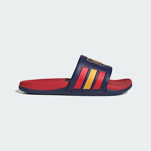 Klapki Adilette Comfort 2.0 Hiszpania. Czerwone klapki Adidas, z syntetyku. Za 219.00 zł.