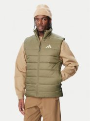 Adidas Bezrękawnik Terrex Multi Essentials Climawarm Padded Vest KX8818 Khaki Regular Fit. Brązowe kamizelki sportowe Adidas, l, bez wzorów, z syntetyku, bez kaptura, outdoorowe, ClimaWarm (Adidas). Za 349.99 zł.