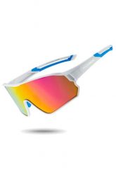 Okulary rowerowe Bikeline 10134. Białe okulary przeciwsłoneczne ROCKBROS. Za 70.99 zł.