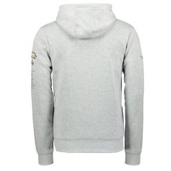 Bluza męska Geographical Norway GYMCLASS 100 3/4 WU4184H B-Grey. Szare bluzy z kapturem Geographical Norway, m, bez wzorów, z bawełny. Za 139.00 zł.