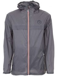 Peak Mountain Kurtka przeciwdeszczowa "Carrow" w kolorze szarym rozmiar: XXL. Szare kurtki przeciwdeszczowe Peak Mountain, xxl, bez wzorów, bez kaptura. Za 121.99 zł.