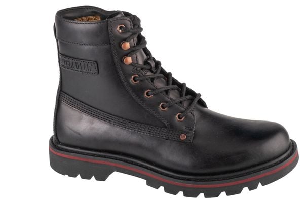 Trapery męskie, Colorado Grader WP. Czarne trapery CATerpillar, z materiału, bez zapięcia. Za 579.99 zł.