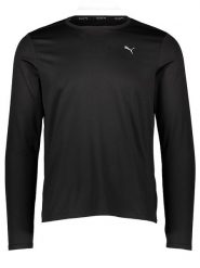 Puma Koszulka funkcyjna "Run Favorite" w kolorze czarnym rozmiar: S. Czarne t-shirty sportowe Puma, bez wzorów, bez ramiączek, outdoorowe. Za 70.41 zł.