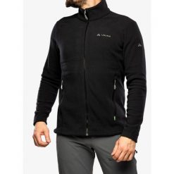 Bluza polarowa męska Vaude Rosemoor Fleece Jacket II. Brązowe bluzy z polaru Vaude, m, z aplikacjami, z polaru, bez kaptura. Za 287.99 zł.