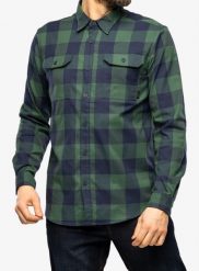Koszula bushcraft męska Helikon-Tex Greyman Shirt. Zielone koszule Helikon-Tex, m, bez wzorów, z materiału, bez kołnierzyka, bez ramiączek. Za 329.99 zł.