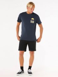 Rip Curl Koszulka "Sun Soaker" w kolorze granatowym rozmiar: M. Niebieskie bezrękawniki Rip Curl, m, bez wzorów, z bawełny, bez kołnierzyka, bez ramiączek. Za 70.08 zł.