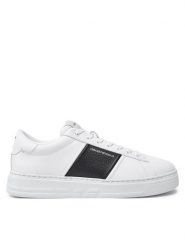 Emporio Armani Sneakersy X4X570 XN840 Biały. Białe buty sportowe casual Emporio Armani, bez wzorów, ze skóry, bez zapięcia. Za 759.99 zł.