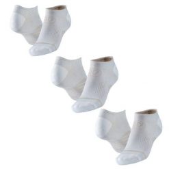 Skarpety do biegania dla doroslych Sidas Run Anatomic Low zestaw 2 par. Białe skarpety SIDAS, bez wzorów, z elastanu. Za 199.00 zł.