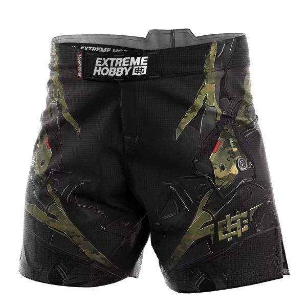 Spodenki Sportowe Męskie na trening i siłownię EXTREME HOBBY IRON FORCE. Zielone krótkie spodenki sportowe EXTREME HOBBY, m, bez wzorów, z dzianiny. Za 229.00 zł.