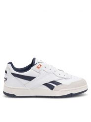 Reebok Sneakersy BB 4000 II IE6832-M Biały. Białe buty sportowe casual Reebok, bez wzorów, ze skóry, bez zapięcia. Za 239.99 zł.