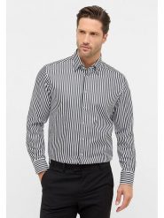 Eterna Koszula - Modern fit - w kolorze czarno-białym rozmiar: 42. Czarne koszule Eterna, bez wzorów, z bawełny, bez kołnierzyka, bez ramiączek. Za 121.99 zł.