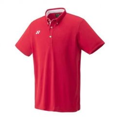 Koszulka sportowa męska Yonex CPM104552496. Czerwone t-shirty sportowe YONEX, bez wzorów, z poliesteru, bez ramiączek. Za 202.00 zł.
