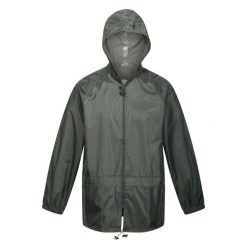 Kurtka Outdoor Męska Classics Stormbreak Wodoodporna. Zielone kurtki Regatta, m, bez wzorów, z materiału, z kapturem. Za 114.99 zł.