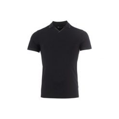 Koszulka polo do jazdy konnej Cavallo Pique. Czarne koszulki polo sportowe CAVALLO, bez wzorów, bez kołnierzyka, bez ramiączek, do jazdy konnej. Za 297.50 zł.