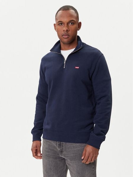 Levi's® Bluza Original A8606-0005 Granatowy Standard Fit. Niebieskie bluzy m, bez wzorów, z bawełny, bez kaptura. Za 259.99 zł.