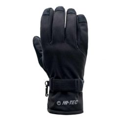Rękawiczki Męskie Lansa. Niebieskie rękawiczki Hi-tec, bez wzorów, z materiału. Za 188.99 zł.