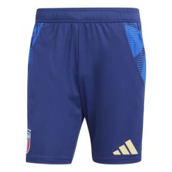 Spodenki treningowe Italie Euro. Niebieskie krótkie spodenki sportowe Adidas, m, bez wzorów. Za 191.40 zł.