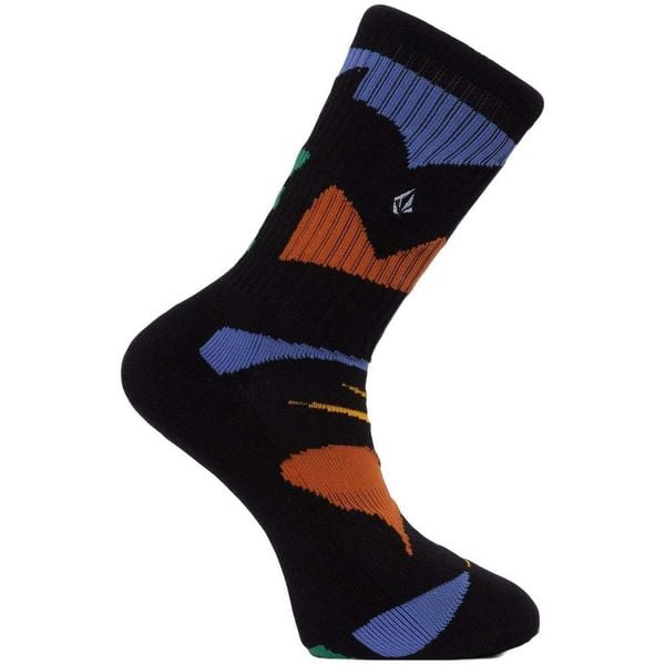 Skarpety Volcom Arthur Longo czarne. Czarne skarpety Volcom, bez wzorów. Za 90.00 zł.