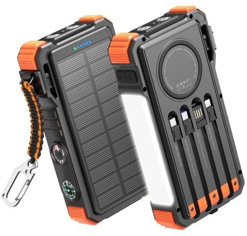 Extralink POWERBANK SOLARNY 20000MAH 45W INDUKCJA LAMPA LATARKA. Powerbanki ExtraLink. Za 215.99 zł.