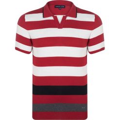 Koszulka polo w kolorze czerwono-białym. Koszulki polo sportowe Giorgio Di Mare. W wyprzedaży za 98.95 zł.