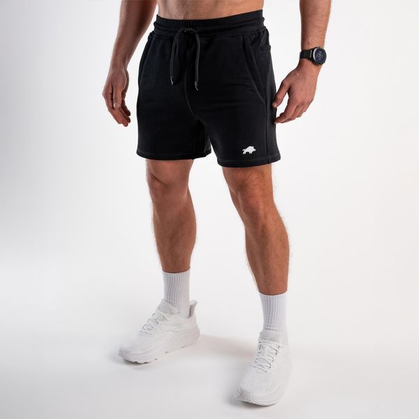 Spodenki regular basic DZIK® czarne. Czarne szorty DZIK, s, bez wzorów, sportowe. Za 219.99 zł.