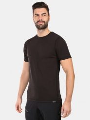 Kilpi Koszulka funkcyjna "Sloper" w kolorze czarnym rozmiar: XXL. Czarne t-shirty sportowe Kilpi, bez wzorów, z materiału, bez ramiączek, outdoorowe. Za 355.45 zł.