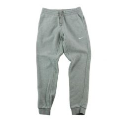 Second life - Dres męski Jogger Swoosh szary - Stan bardzo dobry. Szare joggery i bojówki Nike, m, bez wzorów, z dresówki, sportowe. Za 143.46 zł.