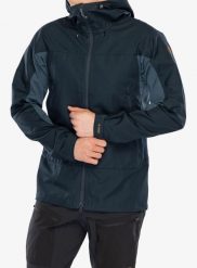Kurtka przeciwwiatrowa męska Fjallraven Abisko Lite Trekking Jacket. Zielone kurtki Fjällräven, na lato, m, bez wzorów, z bawełny, bez kaptura. Za 1,050.49 zł.