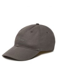 Calvin Klein Czapka z daszkiem Logo Embroidery LV04D5003G Szary. Szare czapki z daszkiem CALVIN KLEIN, bez wzorów, z bawełny. Za 179.99 zł.