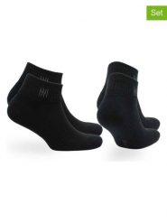 Norfolk Skarpety trekkingowe (2 pary) "Montreal" w kolorze czarnym rozmiar: 39-42. Czarne skarpety Norfolk, bez wzorów, z materiału. Za 34.99 zł.