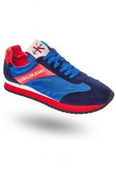 SNEAKERSY JERROLD CALVIN KLEIN JEANS. Buty sportowe casual Calvin Klein Jeans, bez wzorów, z jeansu, bez zapięcia. W wyprzedaży za 143.70 zł.