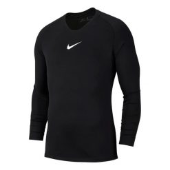 Koszulka treningowa męska Nike Dry Park First Layer. Białe bielizna termoaktywna Nike, m, bez wzorów, z materiału, bez ramiączek, do piłki nożnej. Za 169.00 zł.
