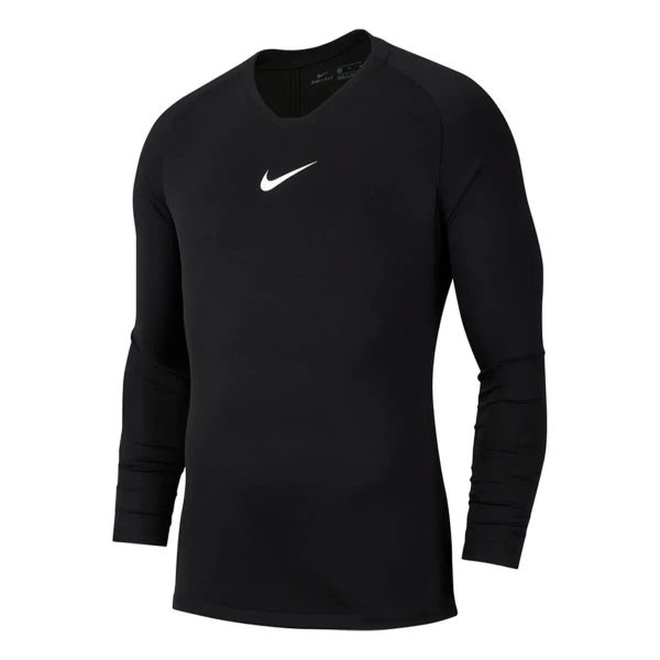Koszulka treningowa męska Nike Dry Park First Layer. Białe bielizna termoaktywna Nike, m, bez wzorów, z materiału, bez ramiączek, do piłki nożnej. Za 169.00 zł.