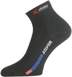 Skarpety XOS. Białe skarpetki sportowe LASTING, bez wzorów, z elastanu. Za 45.00 zł.