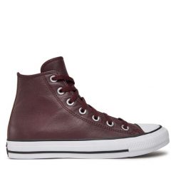 Trampki Converse. Czerwone trampki Converse, bez wzorów, bez zapięcia. Za 249.99 zł.